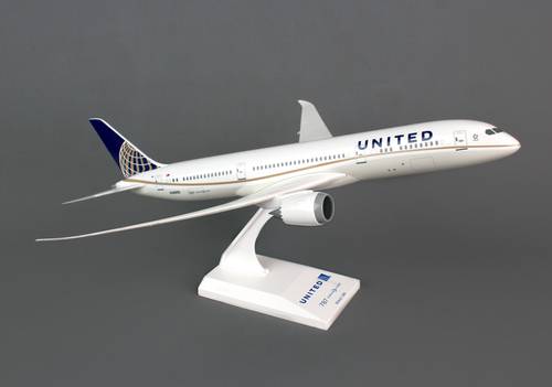 مجسم طيران يونايتد B787-9 مقاس 1:200 بلاستيك صلب
