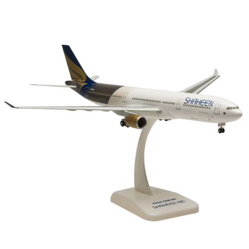 مجسم طيران شاهين A330-300 مقاس 1:200 بلاستيك صلب