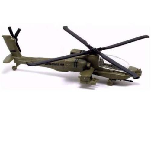 مجسم الجيش الأمريكي AH-64 مقاس 1:120 حديد