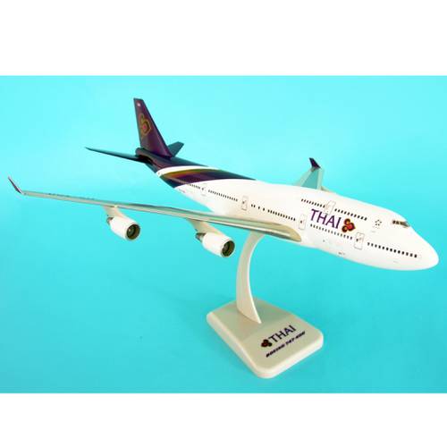 مجسم الطيران التايلانديB747-400مقاس1:200بلاستيكصلب