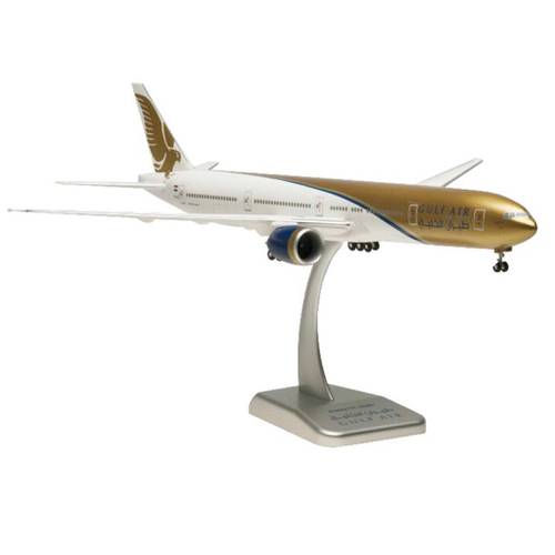 مجسم طيران الخليج B777-300ER مقاس 1:200بلاستيك صلب