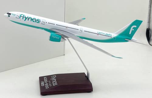 Flynas A330-900neo 1:200 Scale Model Solid Plastic / Resin with Wood Stand