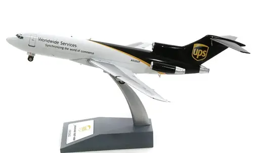 مجسم طائرة UPS للشحن B727-100F مقاس 1:200 حديد من B Models تسجيل [N930UP]