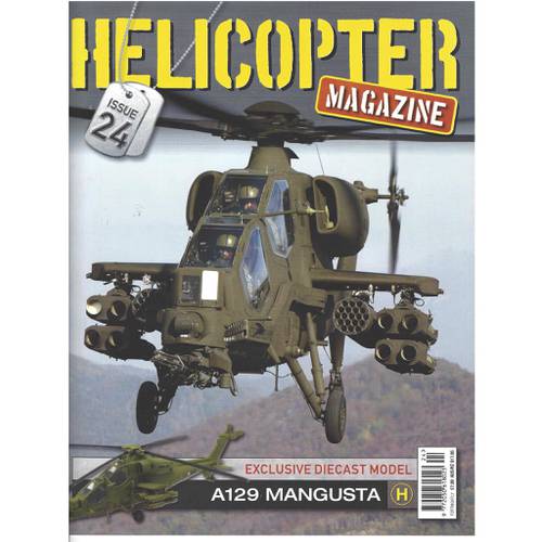 مجلة HELICOPTER مروحية A129 عدد رقم (24) C20215