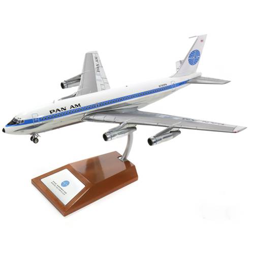 مجسم طيران PAN AM ط B720-023B مقاس 1:200 حديد