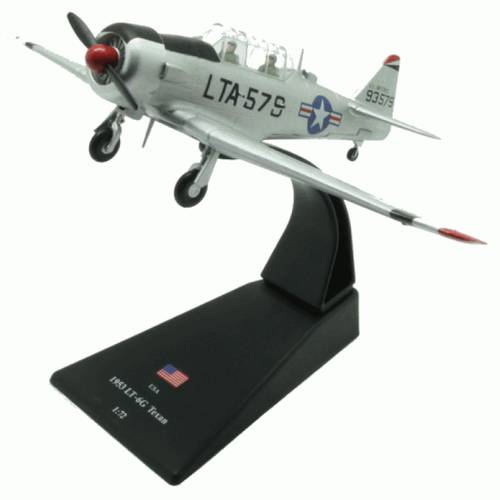 مجسم مقاتلة LT-6G مقاس 1:72 حديد خفيف + مجلة