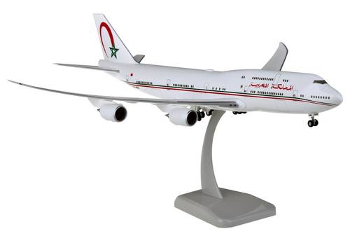 Morocco Government Boeing 747-8 1:200 Scale Model by Hogan Wings