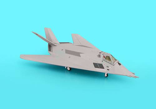 مجسم القوات الجوية الأمريكية F-117A مقاس1:200 حديد