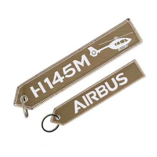 H145M Keyring 16 cm Length Embroidered Fabric from Airbus