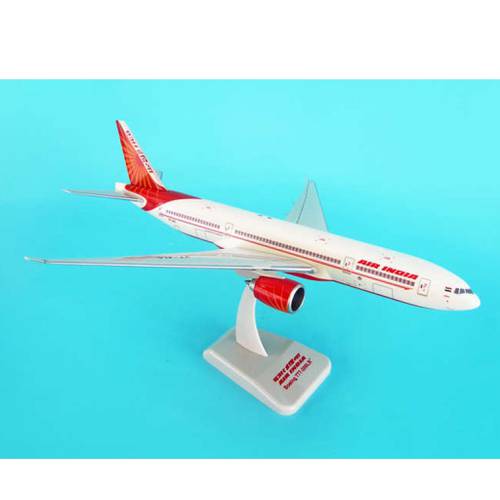 مجسم طيران الهند B777-200LR مقاس 1:200 بلاستيك صلب