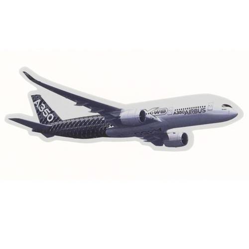 مغناطيس شكل طائرة A350XWB مقاس 11x4 سم Airbus