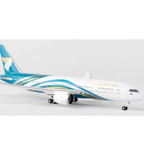 مجسم الطيران العماني B787-8 مقاس 1:400 حديد