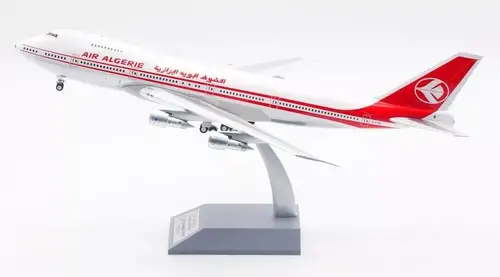 مجسم طائرة الخطوط  الجزائرية B747-273C مقاس 1:200 حديد من InFlight200 تسجيل [N747WR]