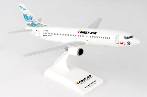 مجسم طيران FirstAir ط B737-400 مقاس 1:130 بلاستيك صلب