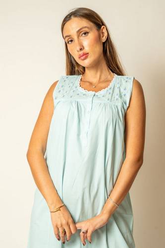 night gown color blue