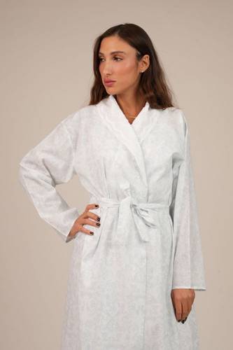 روب قطن من مجموعة (Blue Toile)