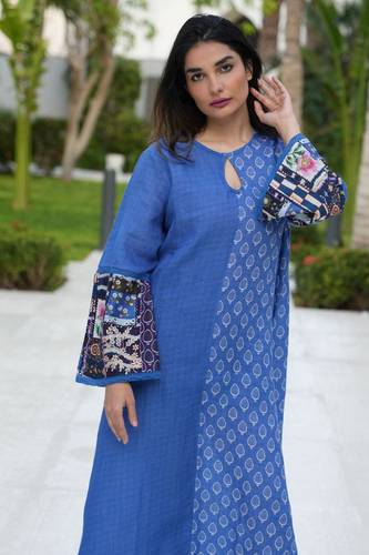 جلابية من مجموعة patchwork