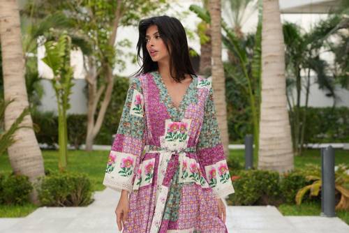 جلابية من مجموعة patchwork