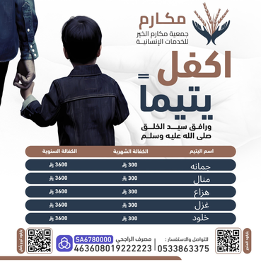   كفالة العشر المباركات 