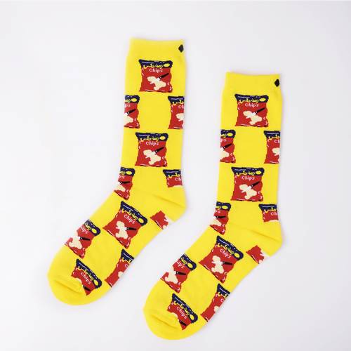 Chips Oman Yellow Long Socks