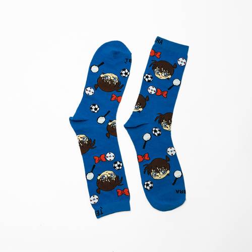 Conan Blue Long Socks
