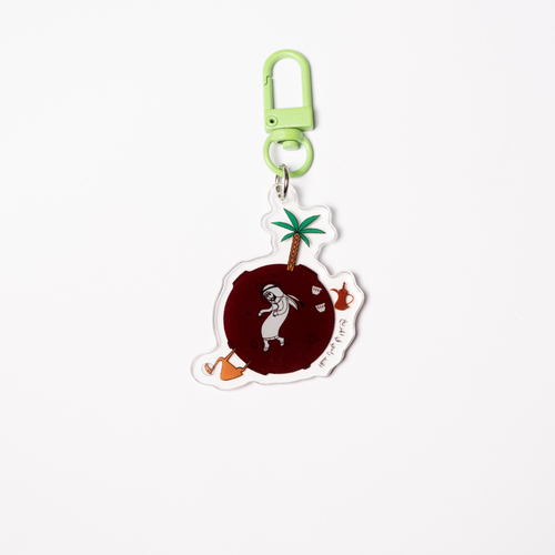 Man in Space Keychain