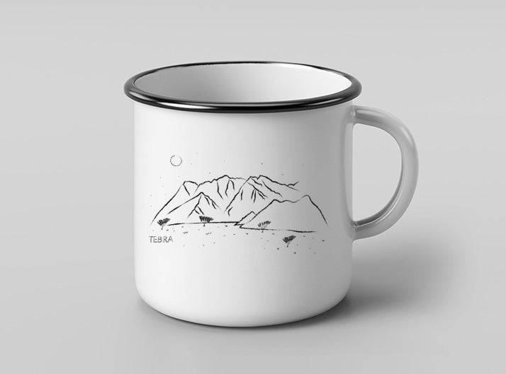 Mountain Mug White