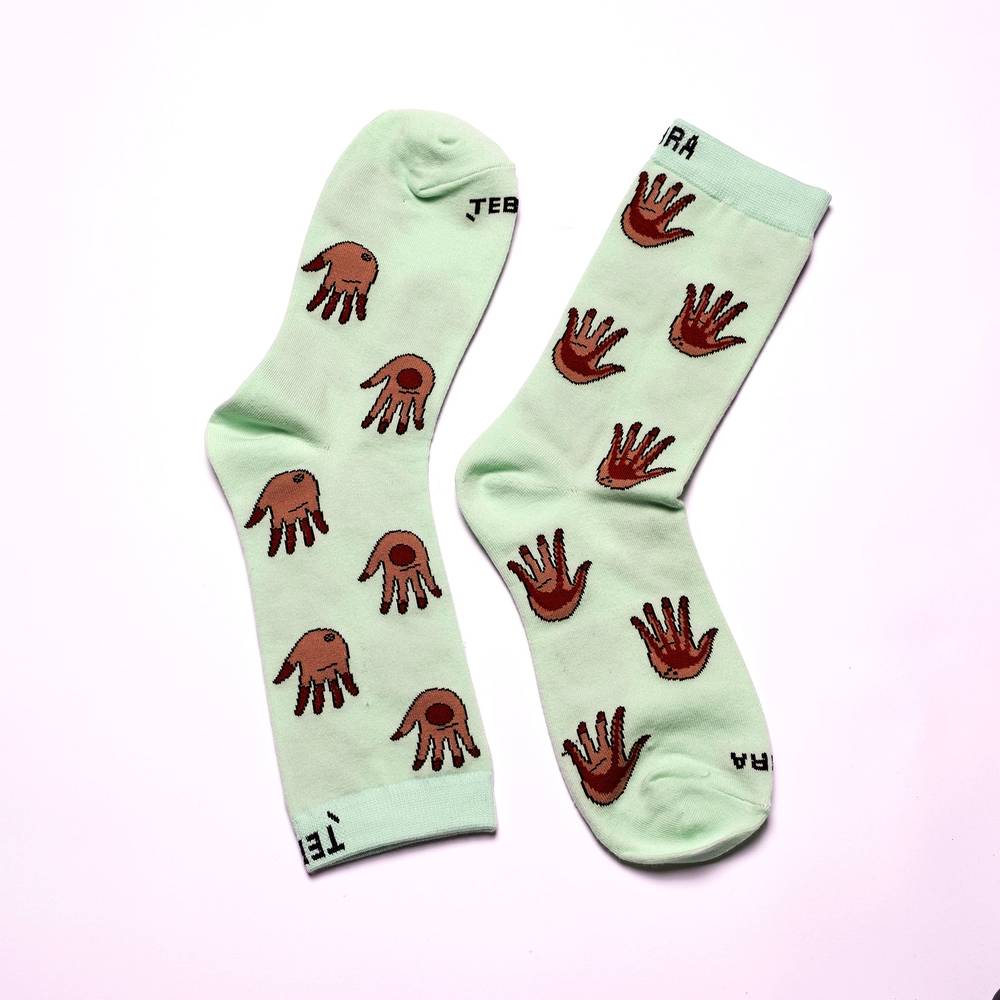 Henna Long Socks
