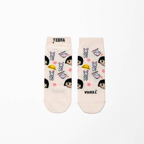 Maruko Pink Ankle Socks