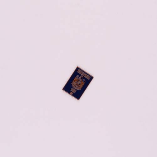 UAE Passport Metal Sticker