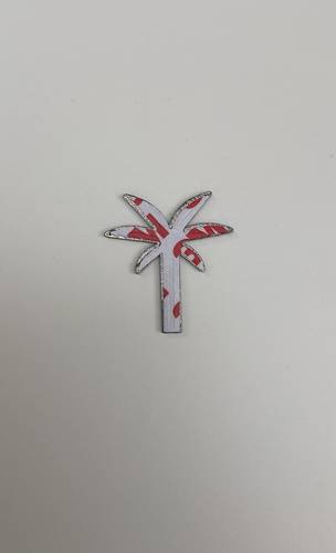 Palm Tree Metal Sticker