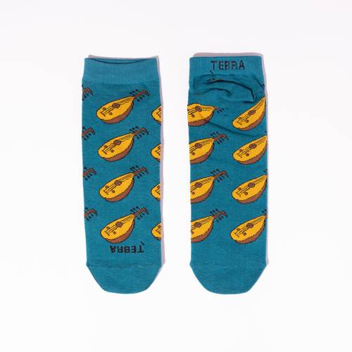 Oud Blue Ankle Socks