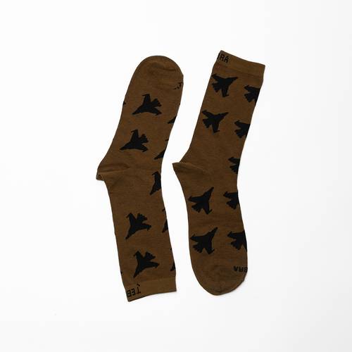 Fighter Jet Long Socks