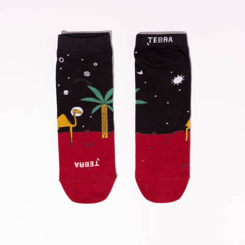 Camel Space Ankle Socks
