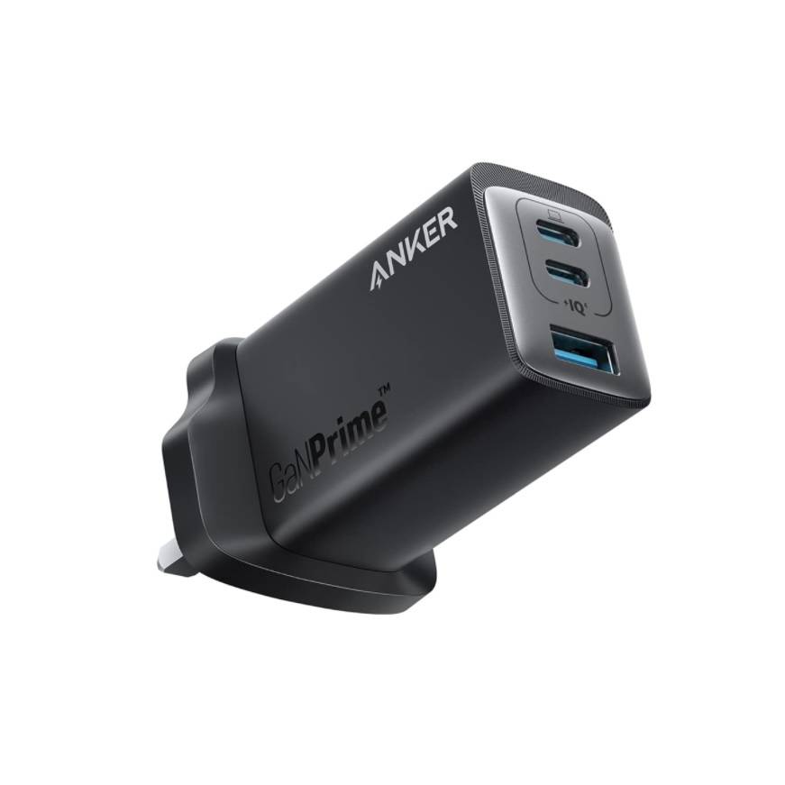 735 Charger (GaNPrime 65W) Dual Port Type-C And USB Charger Adapter 