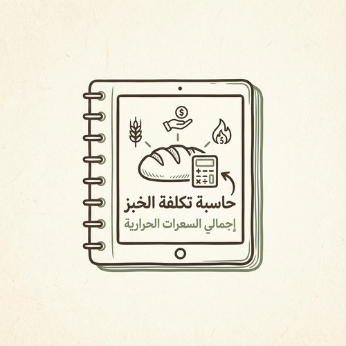 حاسبة تكلفة التصنيع للمخبوزات والسعرات الحرارية
