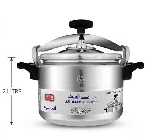 قدر ظغط السيف المنيوم 3لتر              