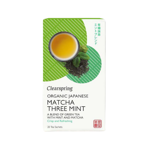 شاي السينشا الياباني بالنعناع ٣٦ جرام (عضوي)