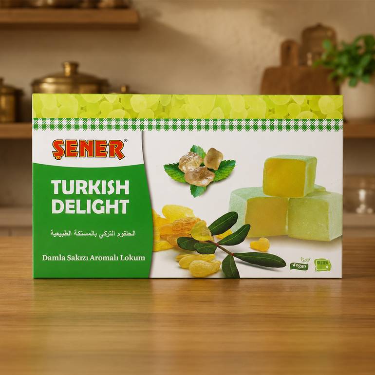 حلقوم تركي بالمستكة الطبيعية - 350 جرام