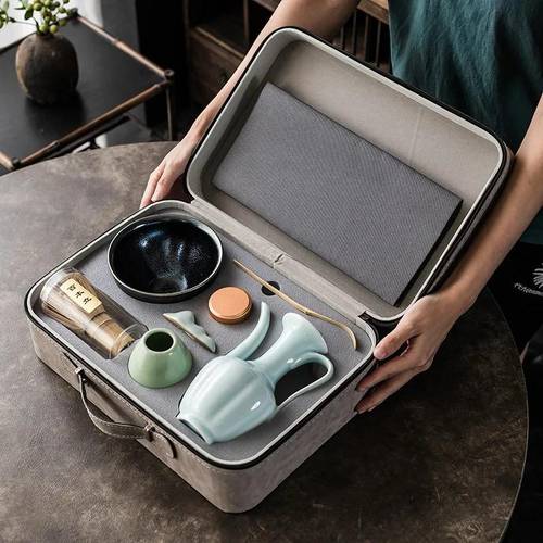 MATCHA SET WITH LATHER BAG