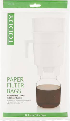 BREWING TODDY PAPER FILTER BAGS FOR HOME