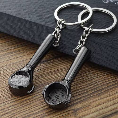 Dark Portafilter Key Chain