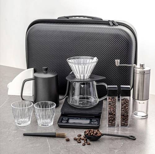 حقيبة ادوات V60 للقهوة المقطرة 12 قطعة