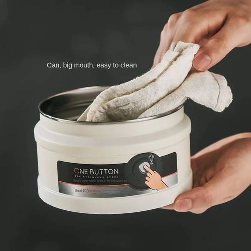  White Vacuum Jar 1100ML