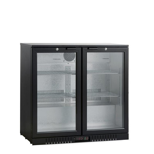Double door bar cooler 