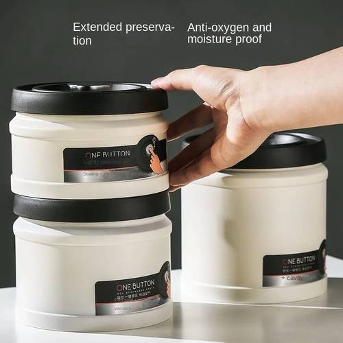  White Vacuum Jar 750ML