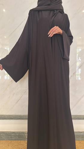 Essential Abaya Set in Grey