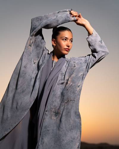 Ethereal Elegance in Sky Blue