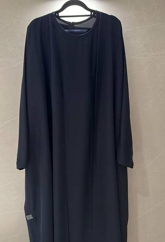 Navy Blue Abaya Set