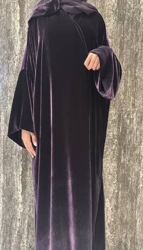 Japanese Silk Velvet in Purple